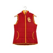USC Trojans Women's Cardinal SC Interlock Grand Slam Vest
